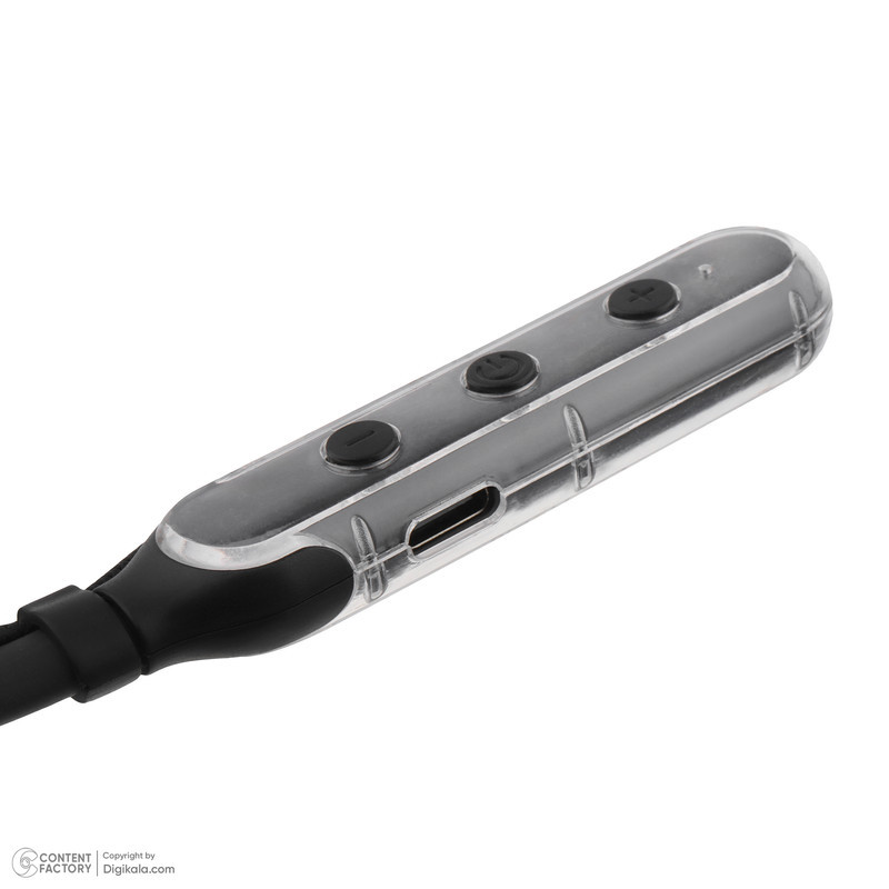 هدفون بلوتوثی گردنی اکسیژن مدل E10 فاقد قابلیت حذف نویز، درگاه شارژ USB Type-C، طراحی ارگونومیک، باتری قابل شارژ تا 130 ساعت