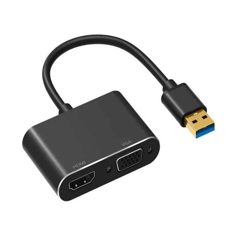 مبدل USB 3.0 به HDMI  VGA مدل 2021
