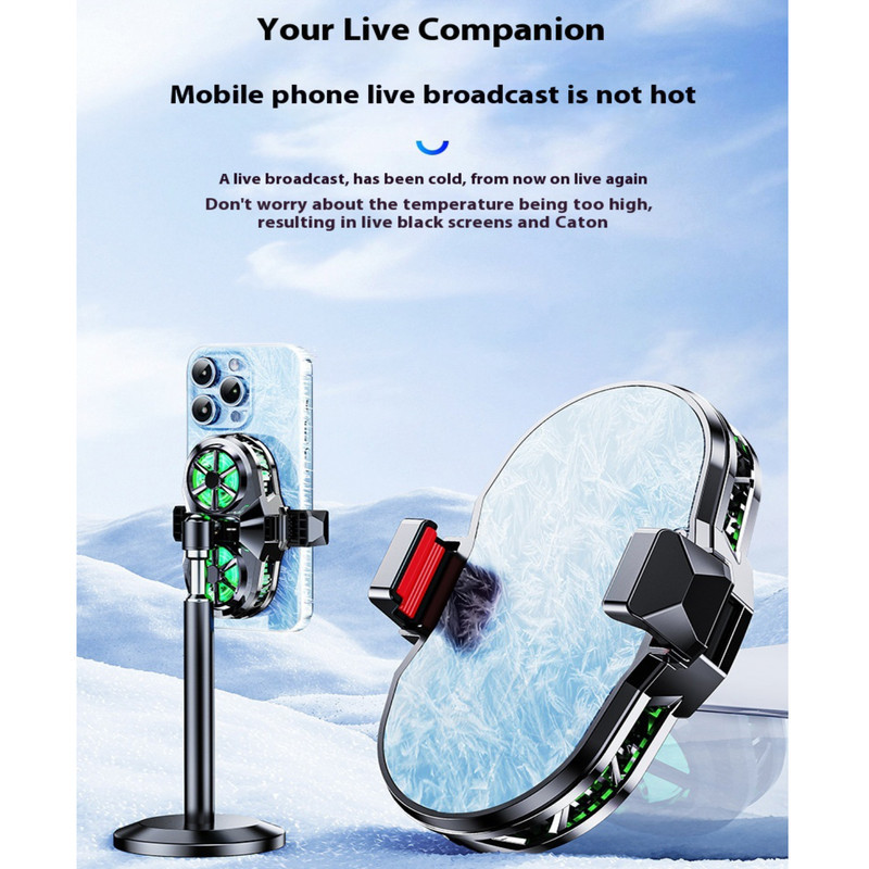 خنک کننده گوشی موبایل مدل X117 Dual Fan