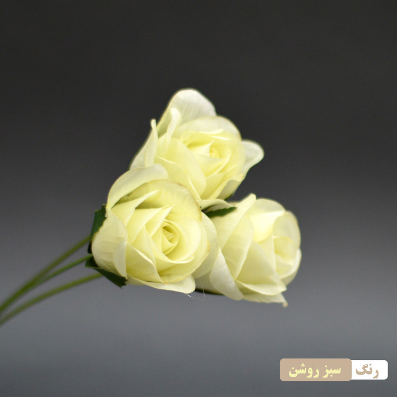 گل مصنوعی مدل سرگل رز بسته ده عددی