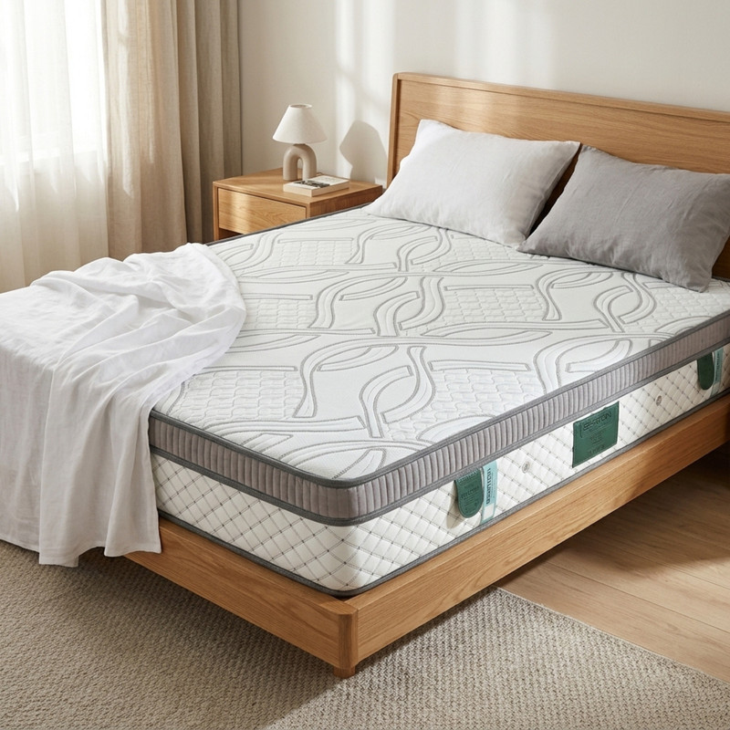 تشک طبی داتیس بافت مدل برتون دو نفره سایز 180×200 سانتی متر