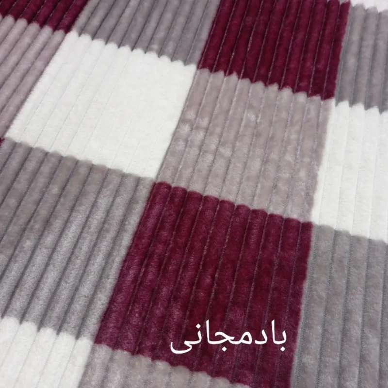 پتوی مسافرتی مدل پلیسه یکنفره کد 00k سایز 200x150 سانتی متر