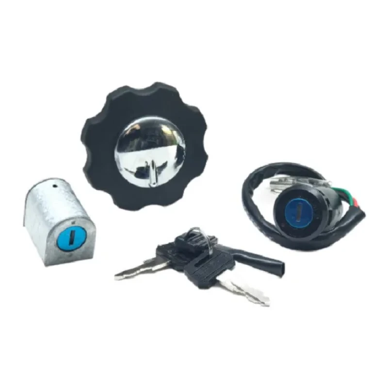 سوییچ و قفل و درب باک راپیدو مدل R-125 مجموعه 4 عددی