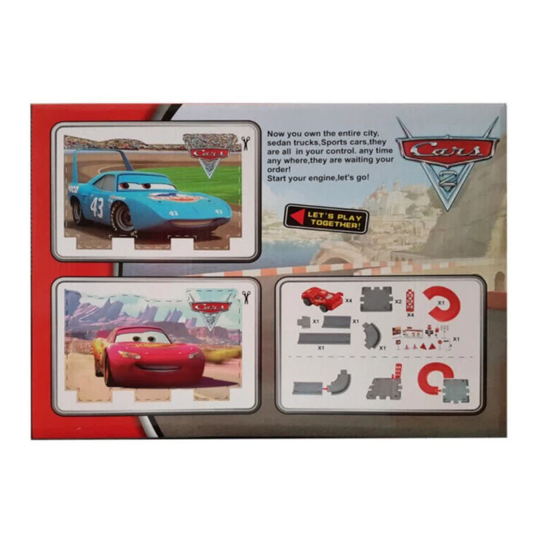 کیت ماشین ناب سل مدل پارکینگ طبقاتی مک کویین McQueen parking lot