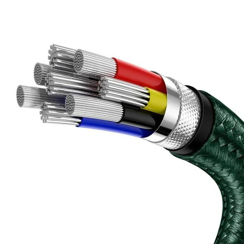 کابل تبدیل USB-C به USB-C باسئوس مدل CATJK-D06 طول 2 متر