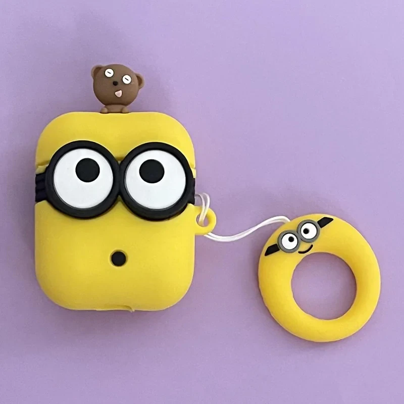 کاور مدل Minion مناسب برای کیس اپل Airpod1Airpod2