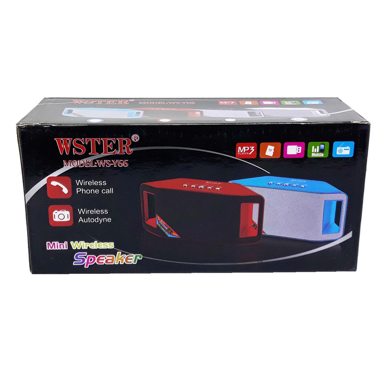 اسپیکر بلوتوثی قابل حمل وستر مدل WS-Y66