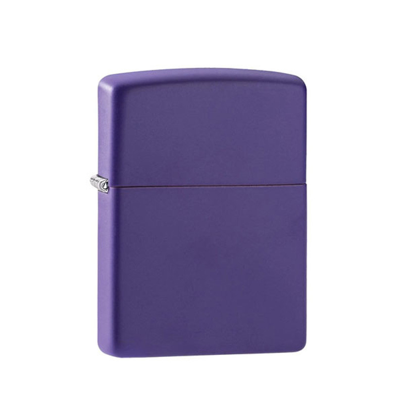 فندک زیپو مدل 237 REG PURPLE MATTE