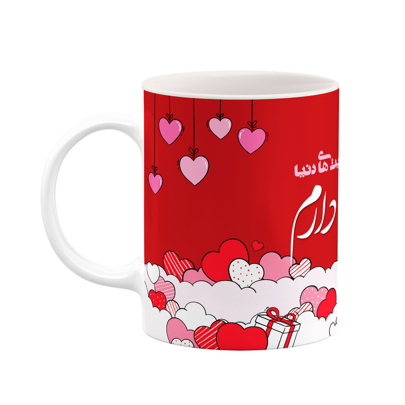 ماگ کاکتی طرح اسم النا مدل عاشقانه کد mgn78729