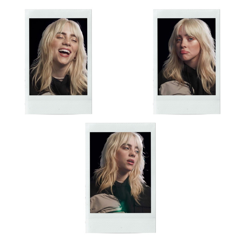 آویز تزیینی مدل billie eilish1 مجموعه 9 عددی