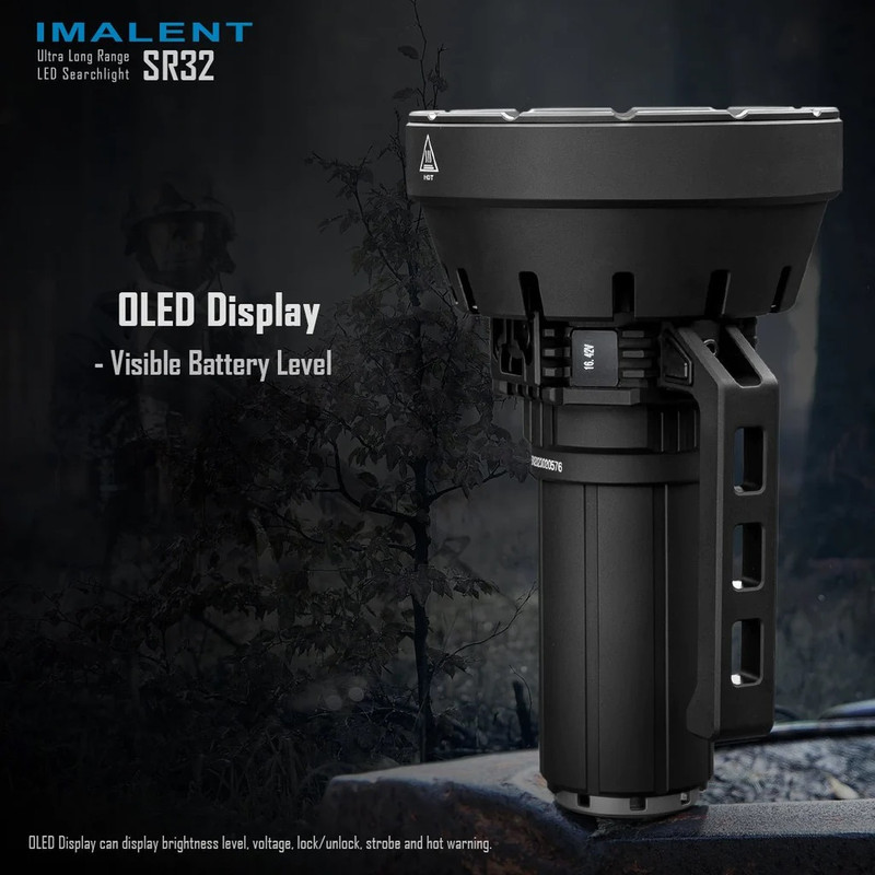 نورافکن دستی ایمالنت مدل SR32 120000LUMENS