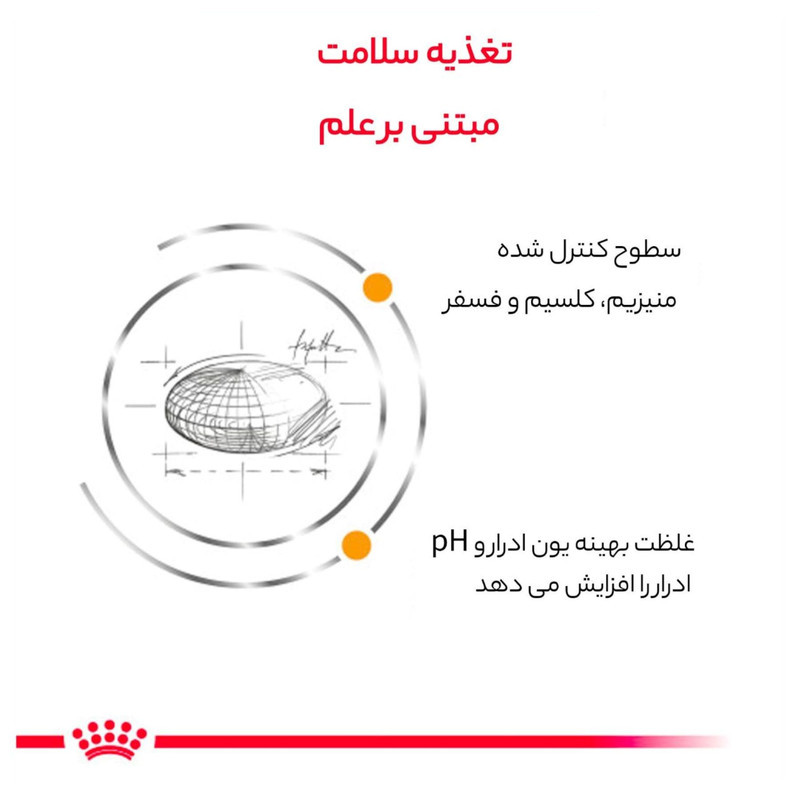 غذای خشک گربه رویال کنین مدل Urinary SO وزن 1.5 کیلوگرم