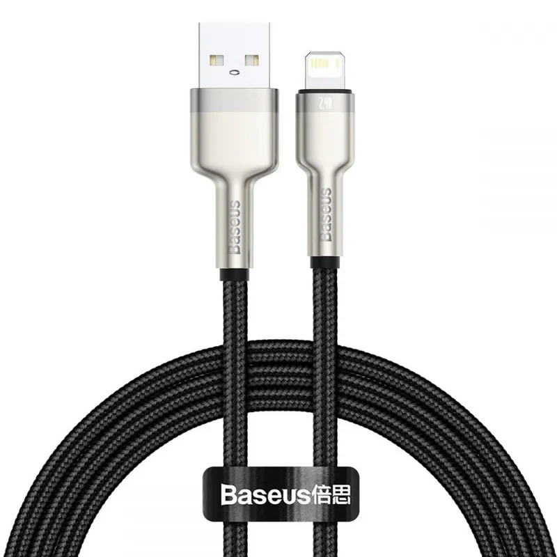 کابل تبدیل USB به لایتنینگ باسئوس مدل CALJK-B01 طول 2 متر