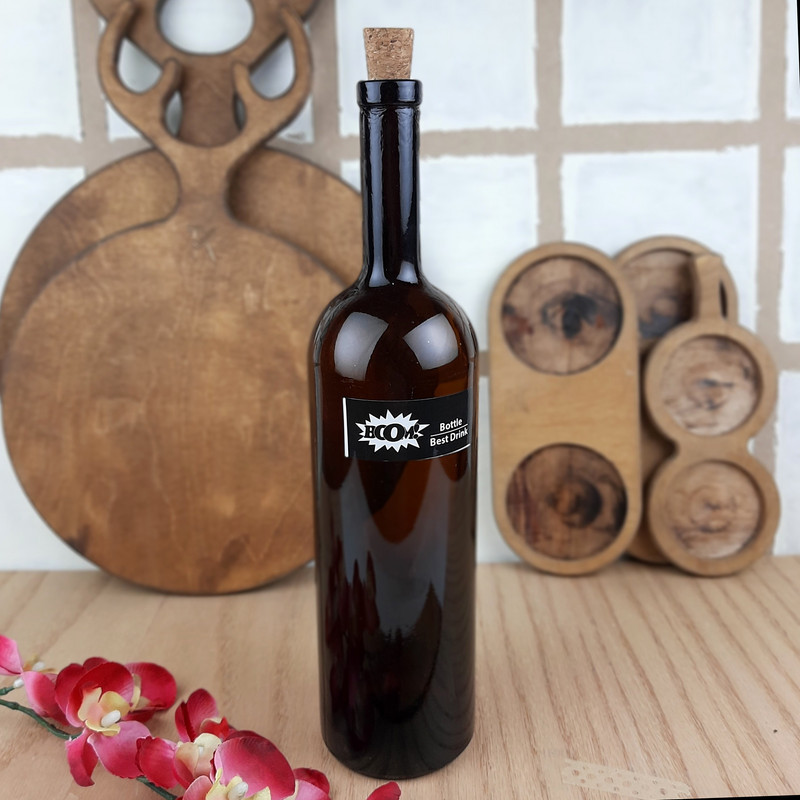 بطری روغن بوم مدل استوانه کد 1097