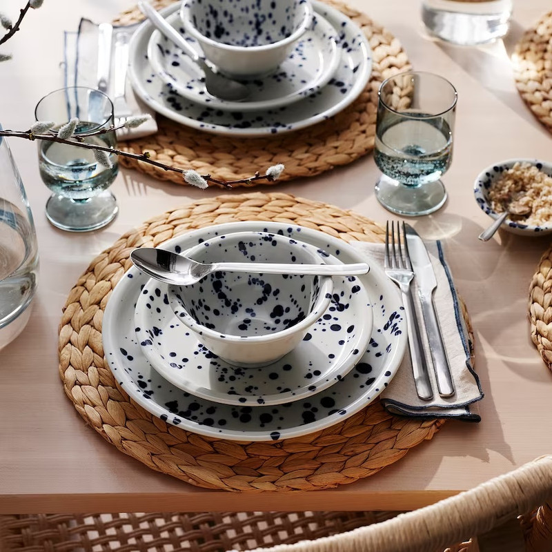 کاسه ایکیا مدل SILVERSIDA-14cm بسته 2 عددی