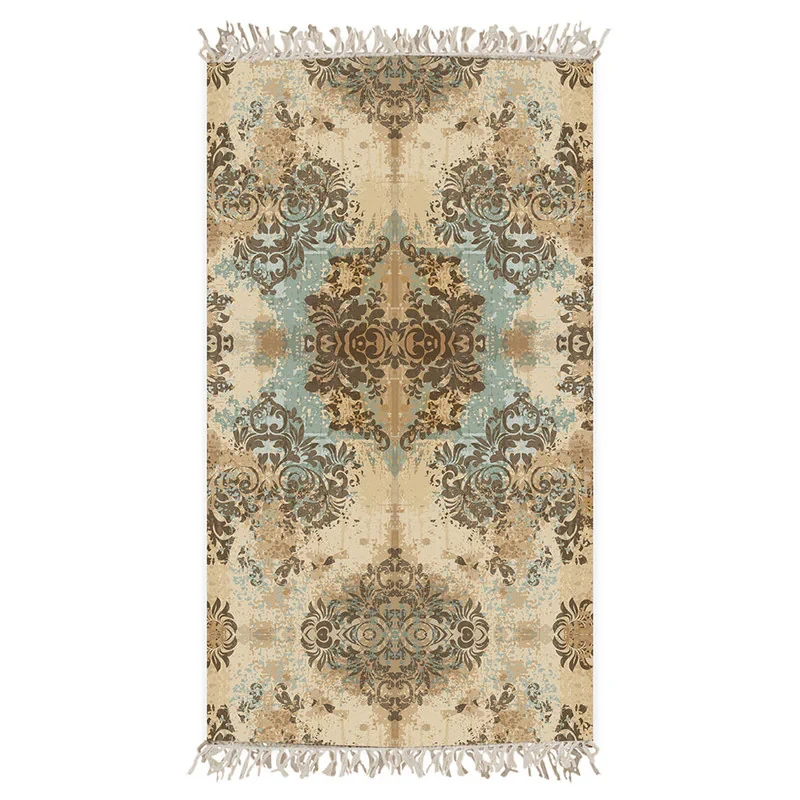 شال مبل طرح وینتیج 4 سایز 100*180 سانتی متر
