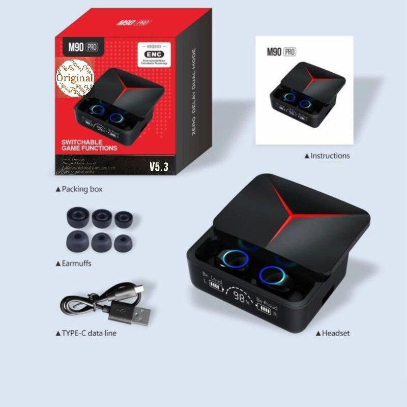 هدفون بلوتوثی مدل M90 Pro V5.3