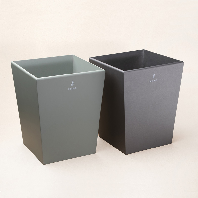ست سطل و جای دستمال کاغذی لوپینه مدل IRIS-LP119