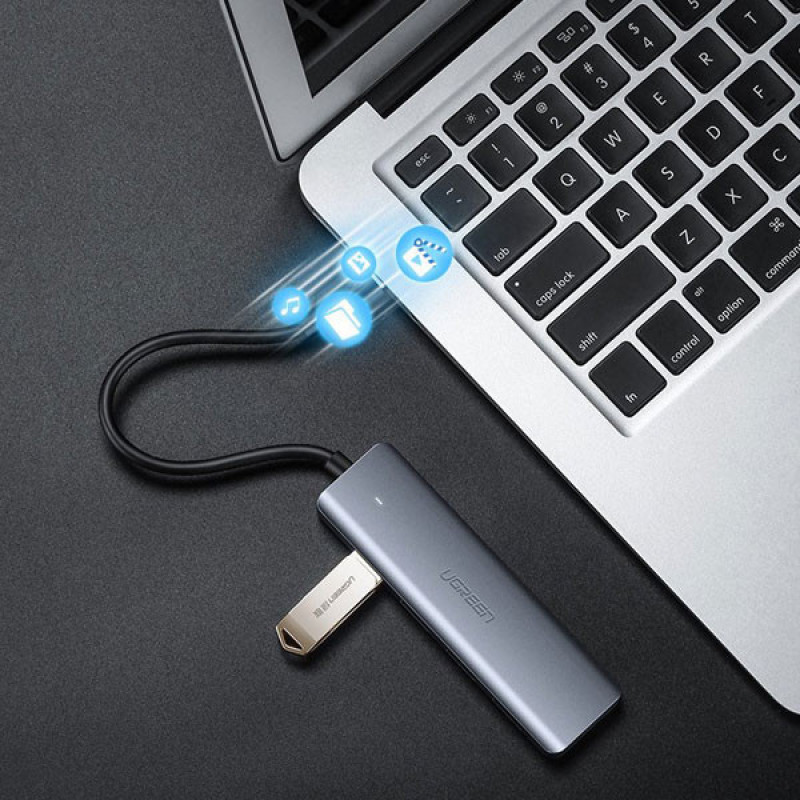 هاب 4 پورت USB-C یوگرین مدل UG-70336