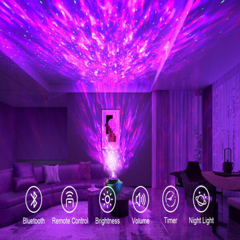چراغ خواب مدل GALAXY LIGHT اسپیکردار