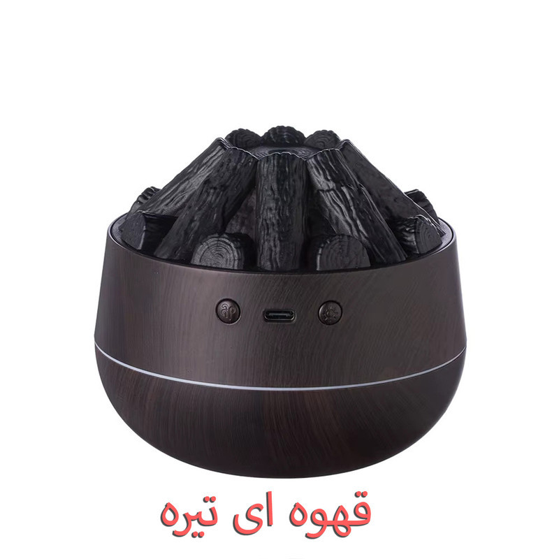 دستگاه بخور سرد آی کیو مدل charcoal