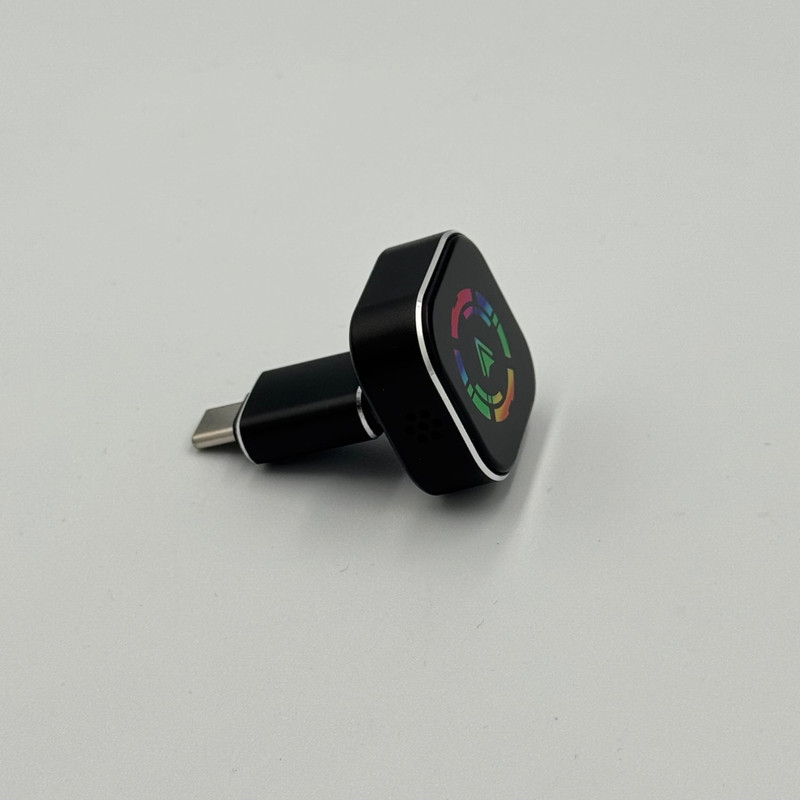 کارپلی و اندروید اتو مدل Wireless CarPlayAndroid Auto Q1A به همراه مبدل USB به USB-C
