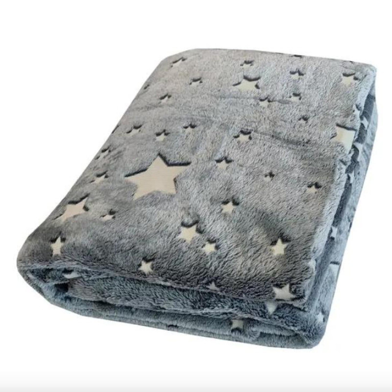پتو مسافرتی 2 نفر ویراگیتا مدل شبنما ستاره بارانا سایز 220x200 سانتی‌متر