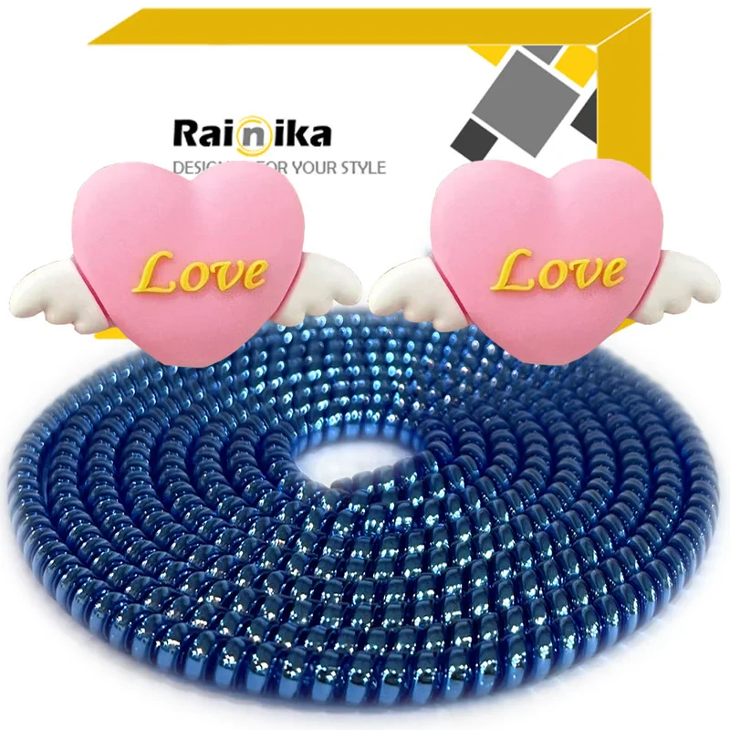 محافظ کابل شارژ و هندزفری رینیکا مدل Love KK 03 مجموعه 3 عددی