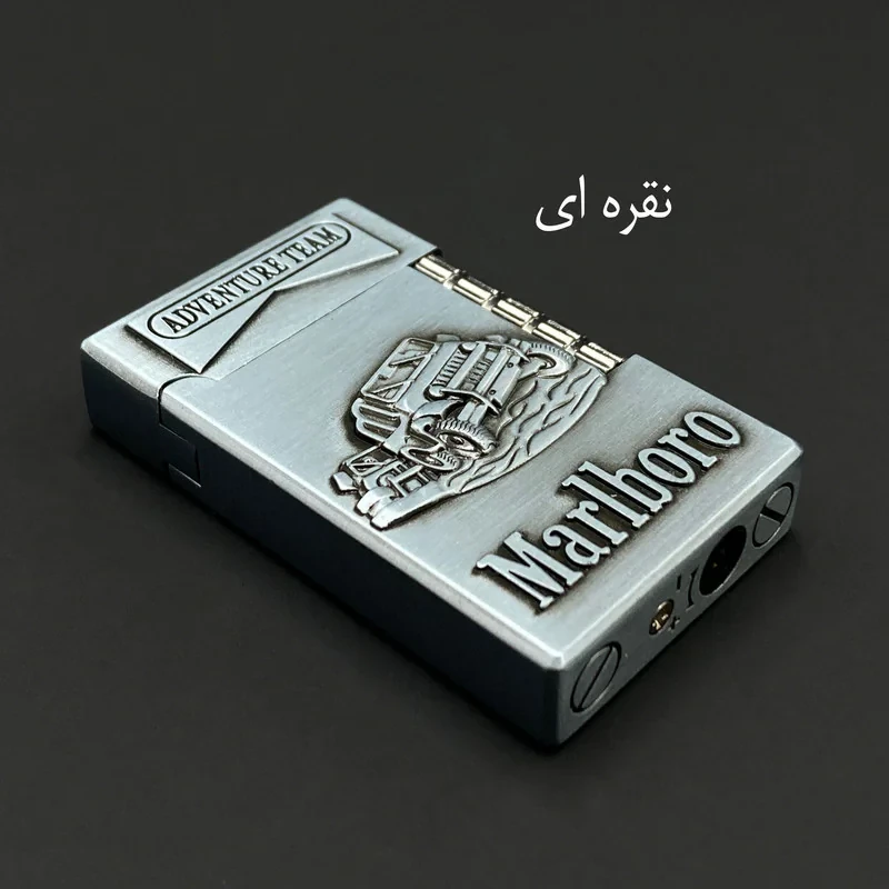 فندک گازی مدل سنگ بغل طرح ماشین مارلبرو کد DKD-1287