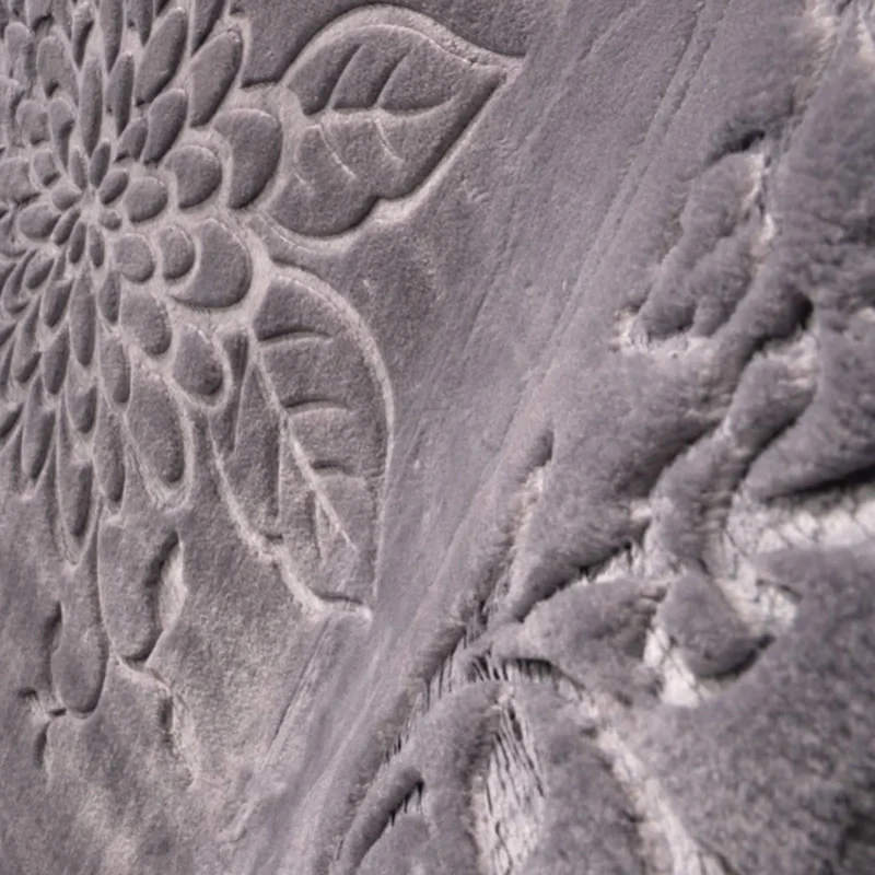 پتو 1 نفره گلبافت مدل برتر گل برجسته سایز 220x160 سانتی‌متر