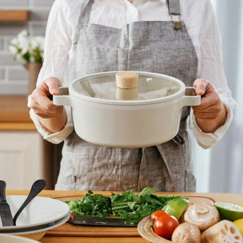 سرویس قابلمه 9 پارچه نیوفلیم مدل FIKA - SAUCEOAN