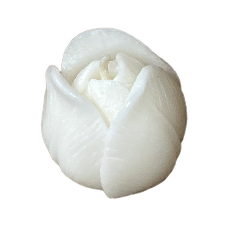 شمع دست ساز مدل غنچه لاله