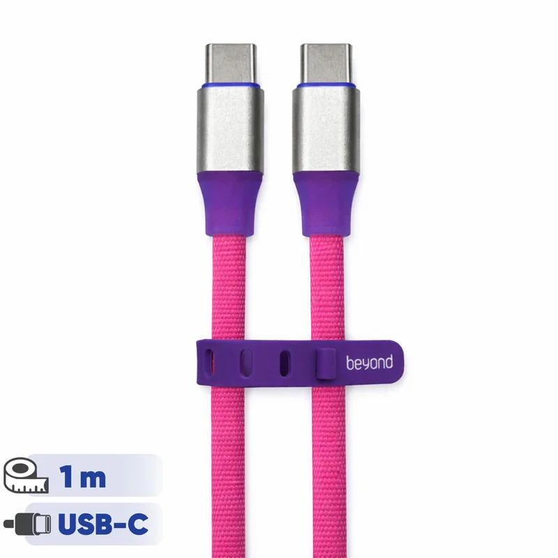 کابل تبدیل USB-C به USB-C بیاند مدل BCC-531KF FAST CHARGE طول 1 متر