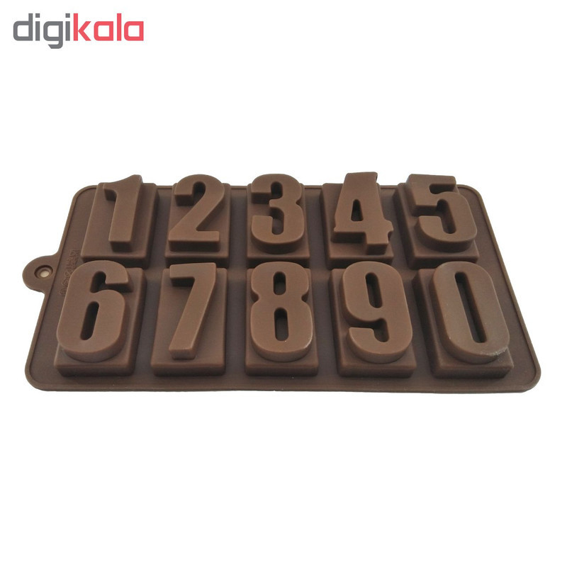 قالب شکلات طرح اعداد کد 707