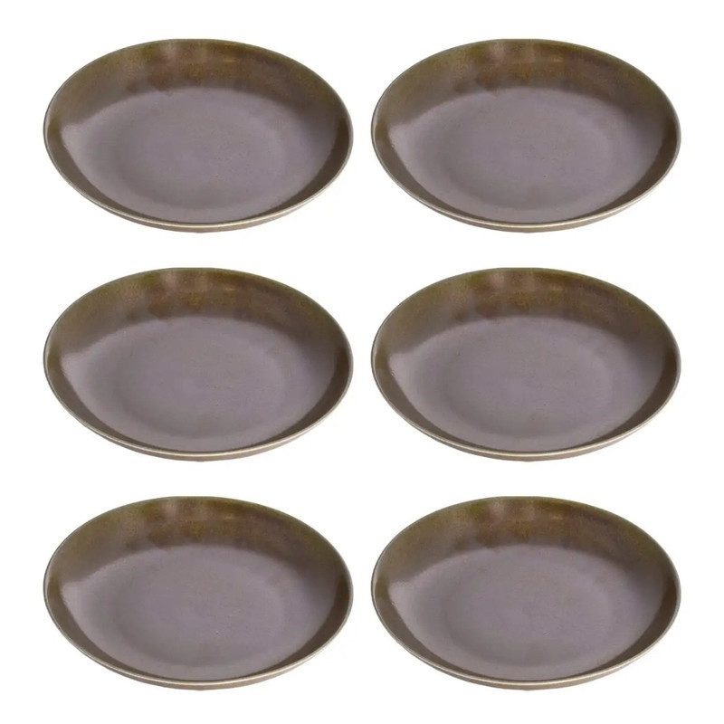 بشقاب خورش خوری بی.وی.کی مدل مجستیک کد HS4507 مجموعه 6 عددی