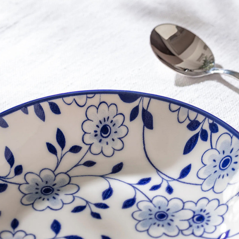بشقاب خورش خوری مادام کوکو مدل Reve Bleu Jardin 20