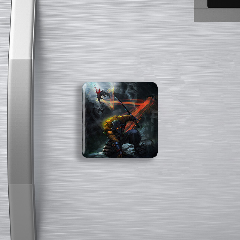 مگنت خندالو طرح بازی دوتا (Dota 2) مدل مربعی کد 31462