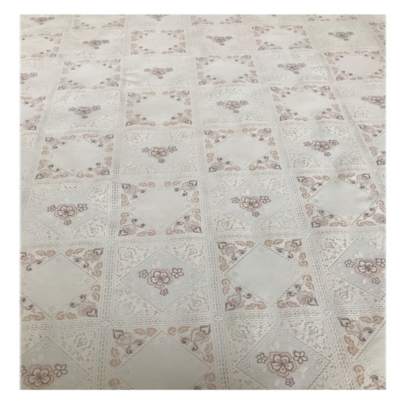 سفره 4 نفره مدل رویال طرح گیپور کد 06 سایز 100×100 سانتی متر