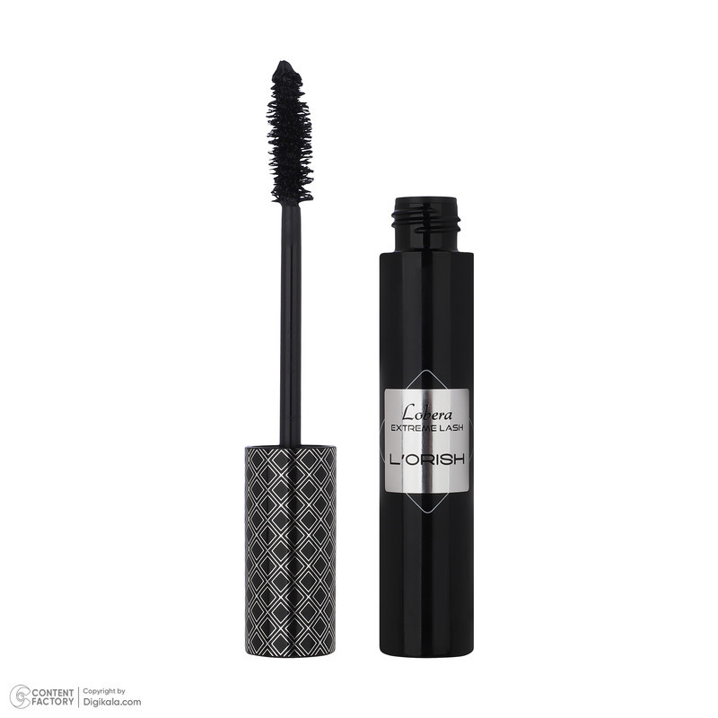 ریمل حجم‌دهنده لوریش مدل Lobera Extreme Lash حجم 15 میلی‌لیتر با برس گرد مشکی
