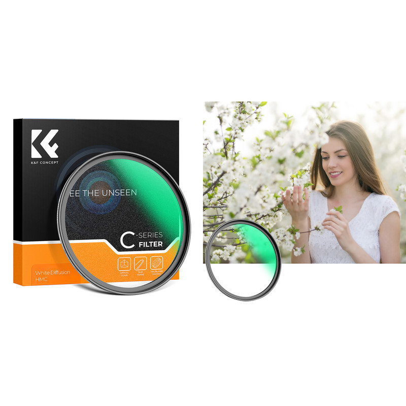 فیلتر لنز کی اند اف مدل WHITE DIFFUSION HMC NANO-C - 77MM