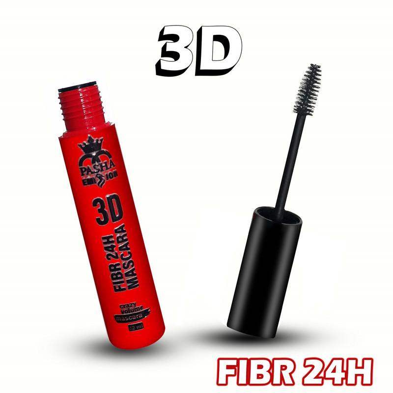 ریمل حالت‌دهنده و حجم‌دهنده پاشا مدل 3D