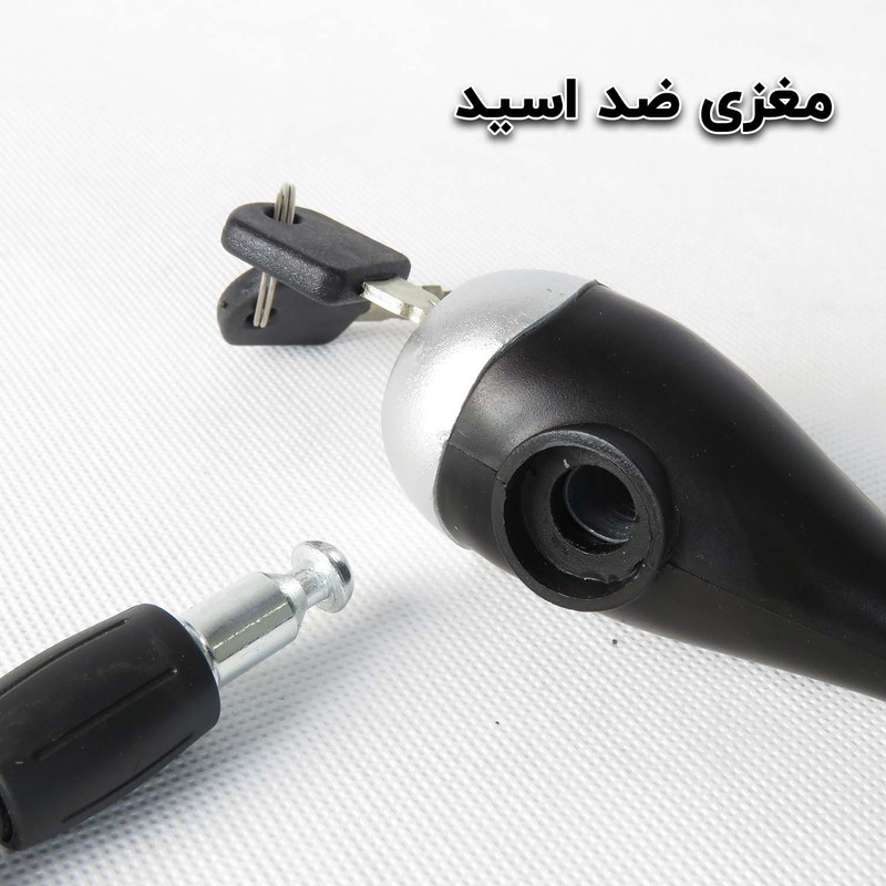 قفل دوچرخه مدل ضد اسید 650 - 12 کد 780