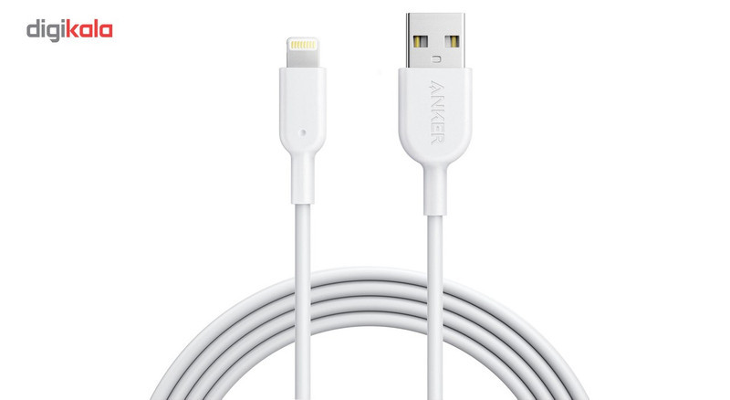 کابل تبدیل USB به لایتنینگ انکر مدل A8433 طول 1.8 متر