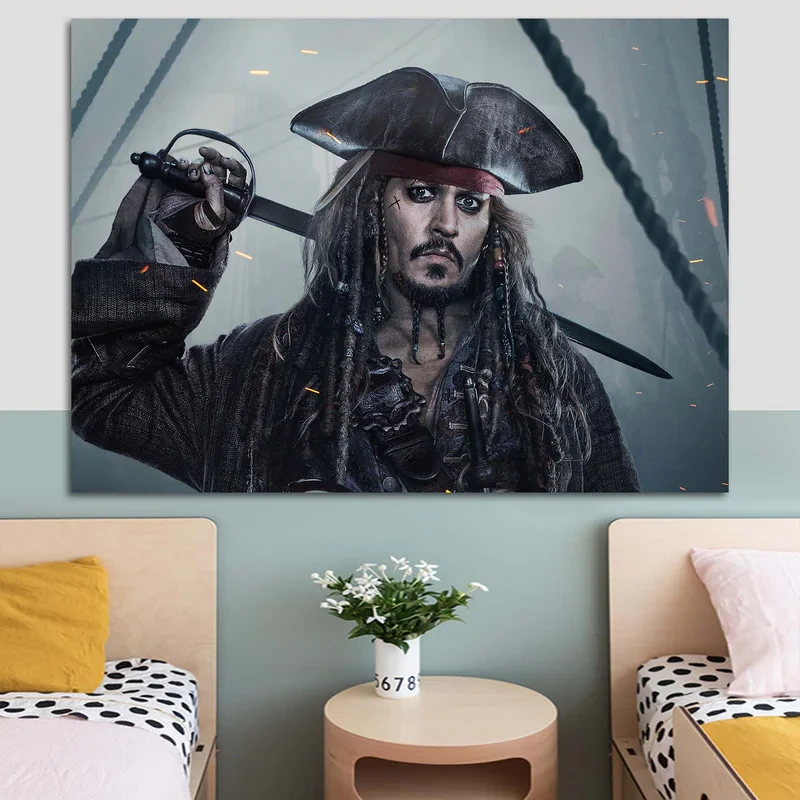 تابلو شاسی طرح Johnny Depp مدل Artist 0400
