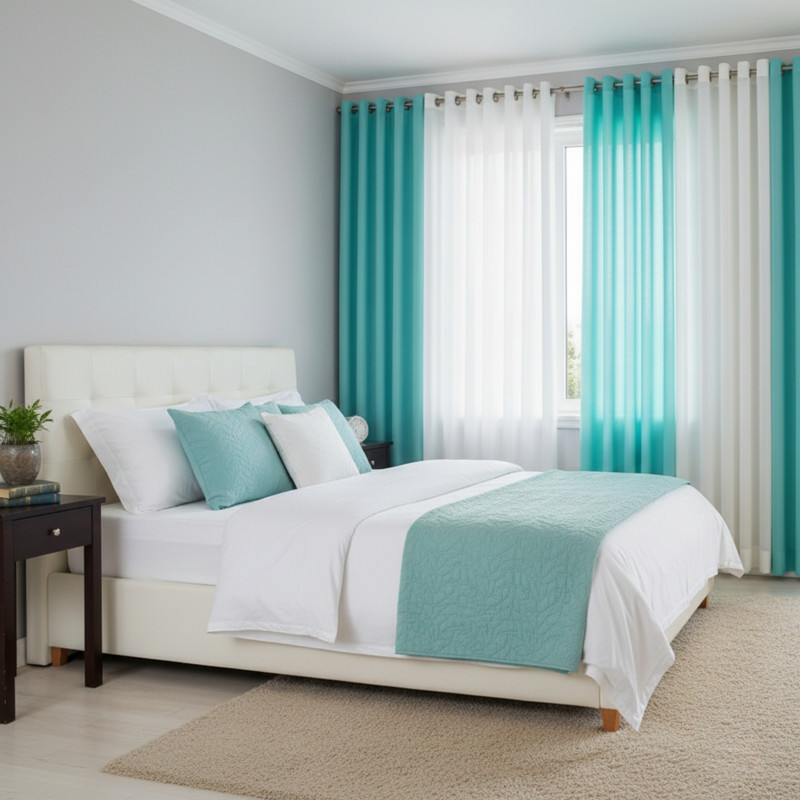 پرده مدل pb105  سایز 280x140 سانتی‌متر