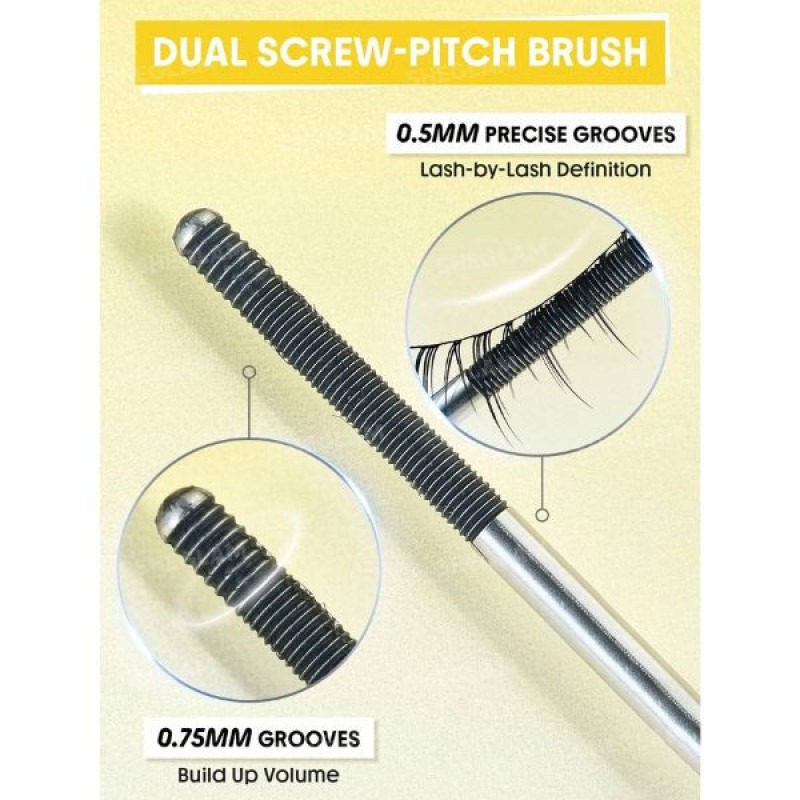 ریمل بلند‌کننده ضد آب شیگلم مدل  Lashlighter Iron Curl