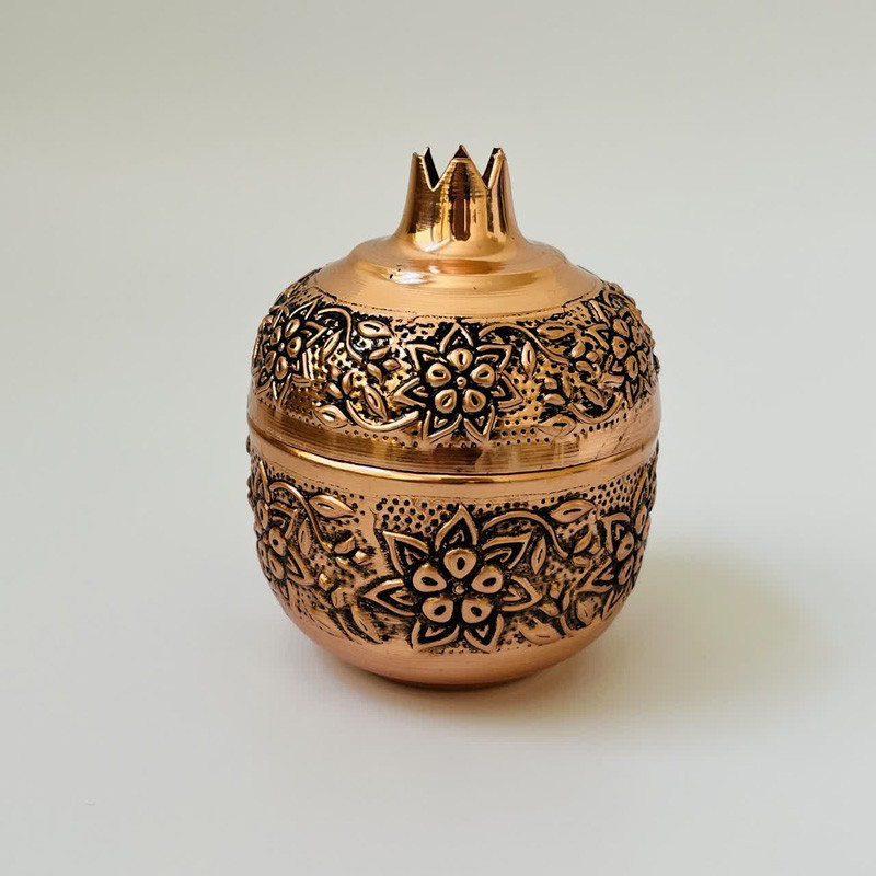 قندان مسی مدل انار کد ZH416.1