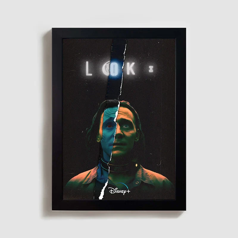 تابلو مدل سریال لوکی مارول marvel loki B335