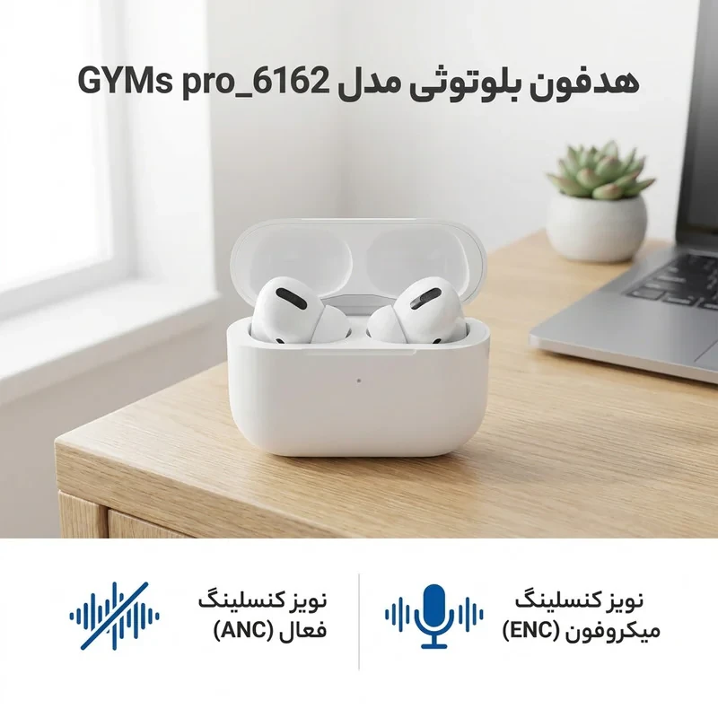 هدفون بلوتوثی مدل GYMs pro_6162