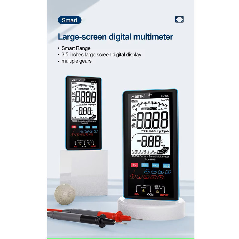 مولتی متر هوشمند دیجیتال مستک مدل DM97S
